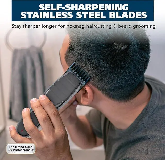 Alt view image 4 of 7 - Wahl Clipper 2-in-1 Hair Clipper and Shaver Lithium-Ion Rechargeable Cord Cordless Hair Clipper and Shaver Combo Kit - Model 79568