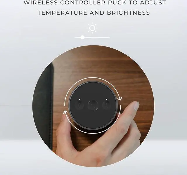 Alt view image 5 of 7 - Premium Video Conference Lighting for Video Calls, HighBeam Pro Light for Zoom Meetings and Streaming, Upgrade Monitor Ring Light with LED Webcam Light, Dual Video Conference Light