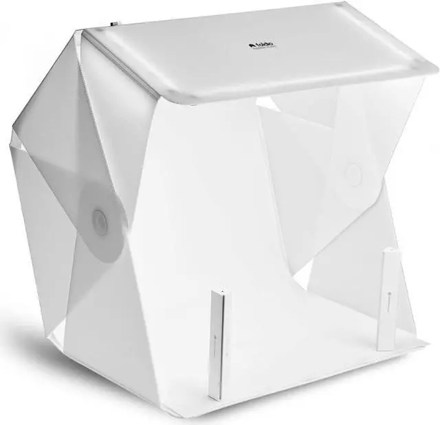 Main image of Foldio3 + Extra Lights (25inch Lightbox for Product Photography with Halo Bars / 25" x 25"/ Portable Studio, Dimmable LED Chips, CRI 97+, Background Sheet Included | ORANGEMONKIE)