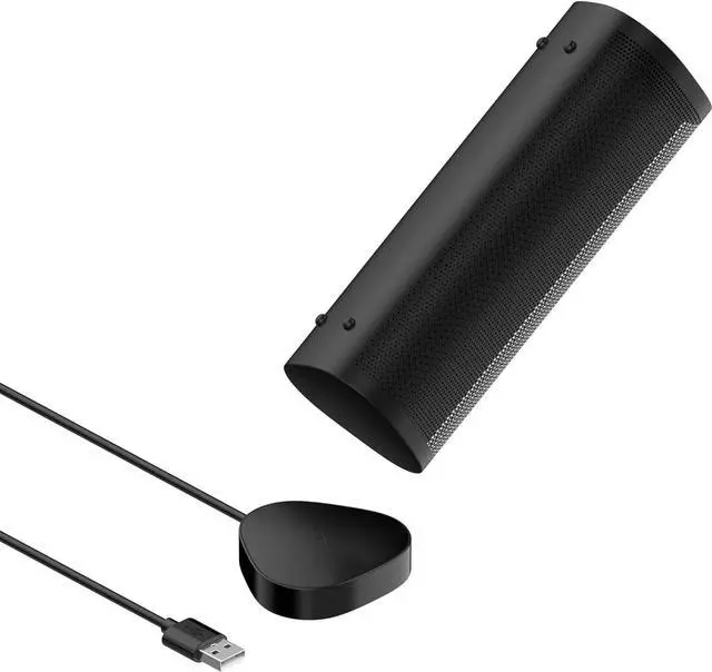 Alt view image 6 of 7 - Compatible with Sonos Roam/Sonos Roam SL Charger Charging Dock, Charging Cradle Dock Base for Sonos Roam Bluetooth Speaker (black)