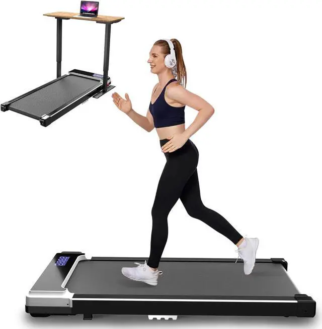 Main image of Primy Incline Walking Pad Treadmill for Home Office, Portable 4-in-1 Under Desk Treadmill for Walking and Running, 2.5HP Compact Treadmill with Remote Control