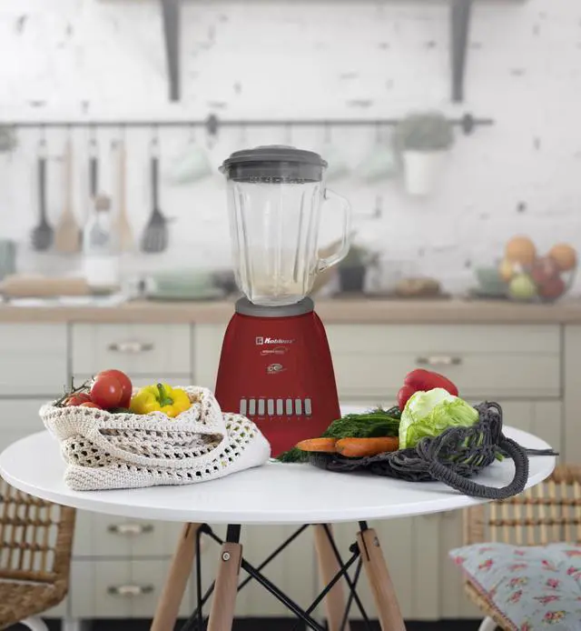 Alt view image 6 of 8 - Koblenz 51oz. Gourmet Blender, Salsa Mixer, Smoothie, 10-Speed 4 Blades with 2 Pulse Function
