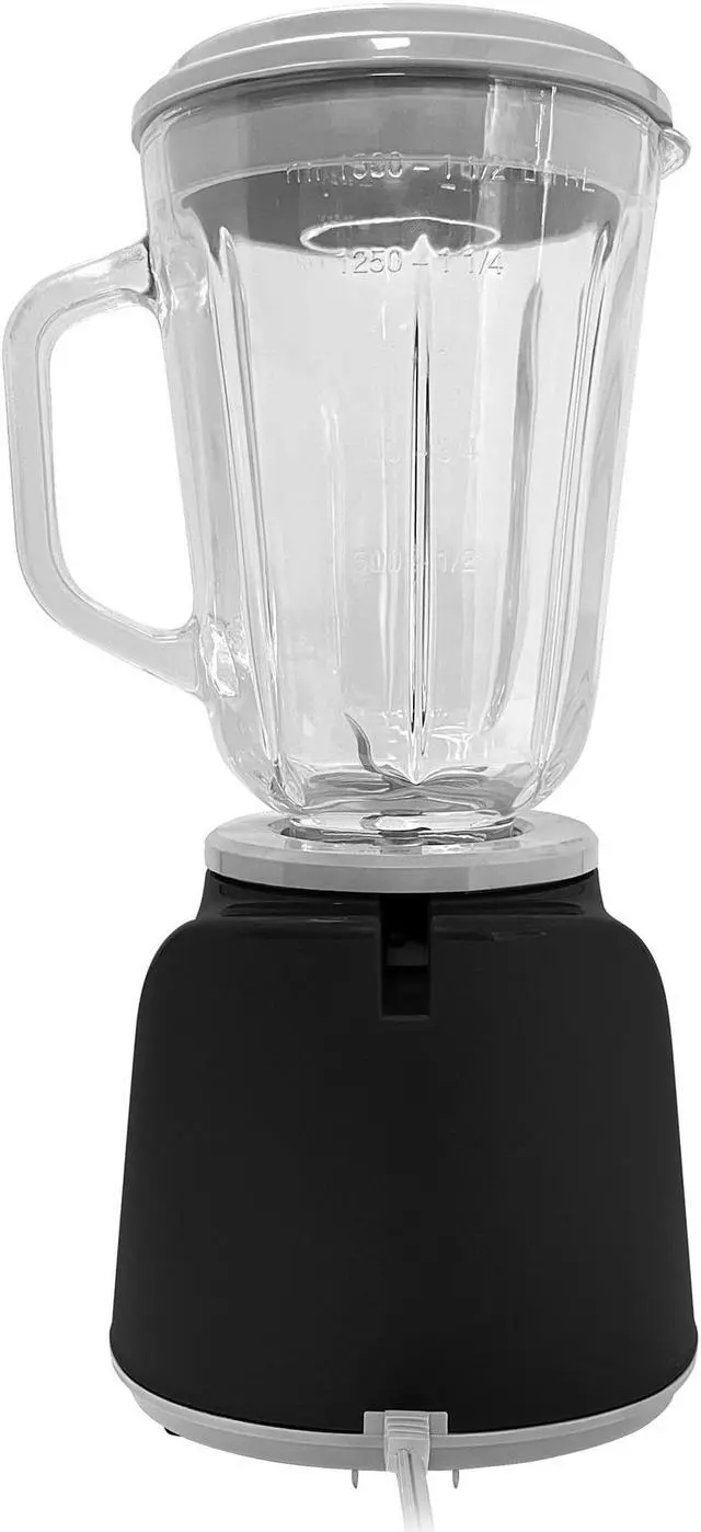 Alt view image 4 of 8 - Koblenz LKM 5970 VN Gourmet 51 Oz Countertop Blender with 500-Watt Base and Total Crushing Technology for Smoothies, Ice and Frozen Fruit, Salsa, Black