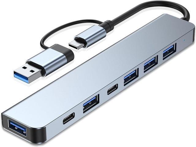 4-Port USB-C Hub, USB C to 2x USB-A, 2x USB-C, USB 3.0