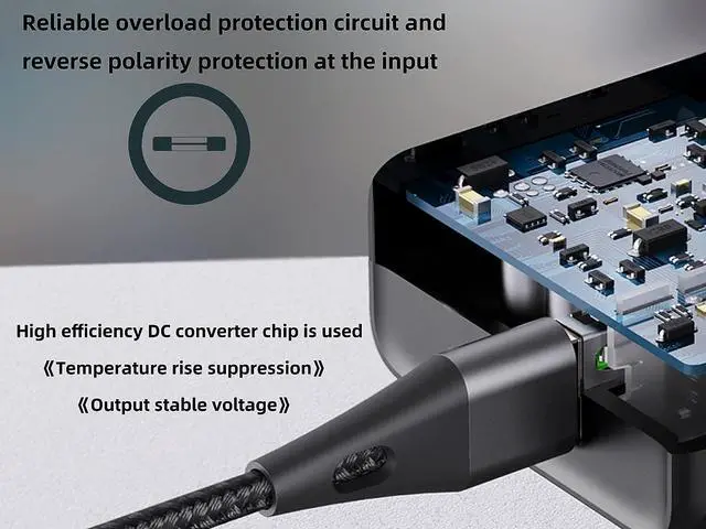 Alt view image 6 of 7 - Bejav 24v 12v to USB 5v Step Down Converter 12v USB Charger Multi Port Adapter Compatible with iPhone Samsung USB Device Smart Phone Tablets Charging