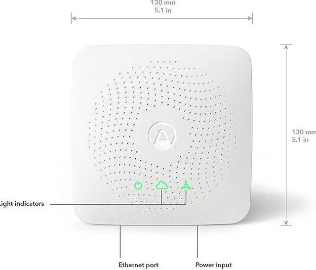 Alt view image 5 of 5 - Airthings 2810 Hub, 24/7 Access to Your Airthings Monitor Data