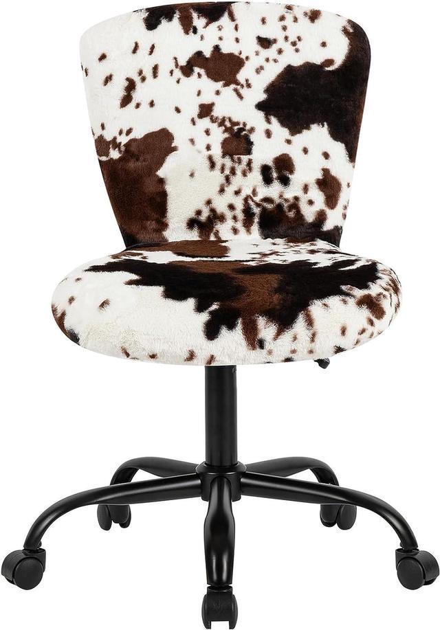 Cow cheap desk chair