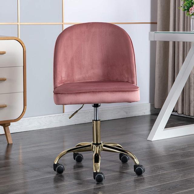 Blush cheap vanity chair