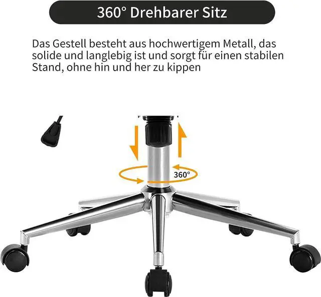 Alt view image 2 of 7 - Duhome Velvet Home Office Chair with Wheels, Swivel Accent Chair with Backrest Adjustable Upholstered Armless Computer Desk Chair for Bedroom Living Room, Pink