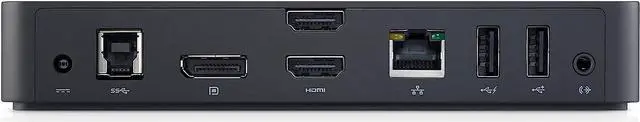 Alt view image 3 of 5 - Dell USB 3.0 Ultra HD/4K Triple Display Docking Station (D3100)