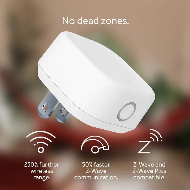 Alt view image 4 of 7 - Z-Wave Hub Range Extender - Aeotec Range Extender 7 - Improves Performance and Range of Your Z-Wave Hub - SmartThings, Hubitat, Alarm.com, Ring, and More - Gen7 (One Pack)
