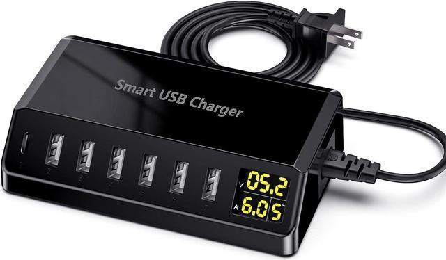 7-Port Charging Station for USB Devices