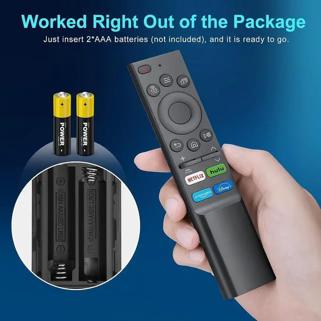 Alt view image 6 of 7 - Universal Replacement Remote for Samsung-TV-Remote, Compatible All Samsung Frame Serif Crystal UHD Neo QLED OLED 4K 8K Smart TVs Monitors G65B G7 G70B G85SB M70B M8 S55BG97