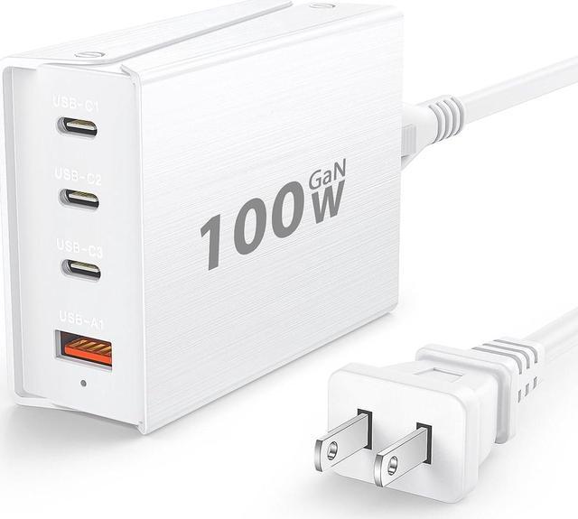  100W USB C Charger - Fast Charging Block GaN PD 3.0