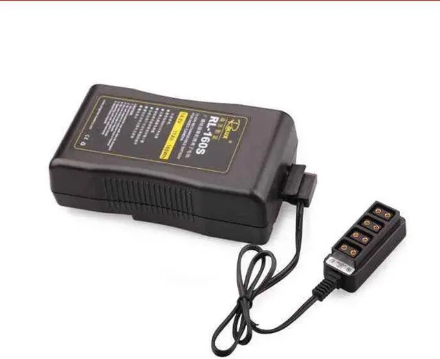 Alt view image 2 of 4 - V Mount Power Split Male D-Tap B Type Power Tap to 4-Port Female D-Tap P-Tap Hub Adapter Splitter for Photography Power Cable