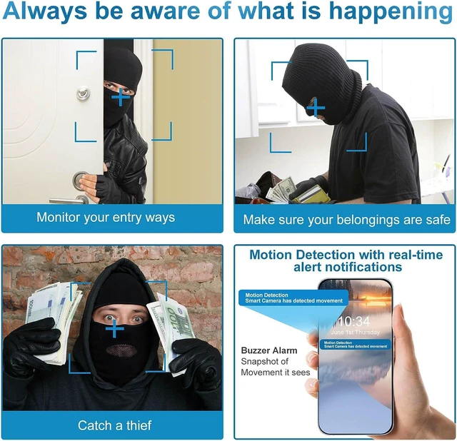 Alt view image 3 of 6 - RJBYU Hidden Camera | Spy Camera | Spy Camera Charger | Wireless Hidden Camera | Secret Camera 1080p Full HD | Wi-Fi Hidden Nanny Camera | Surveillance Camera | USB Charger Camera | Hidden Cam