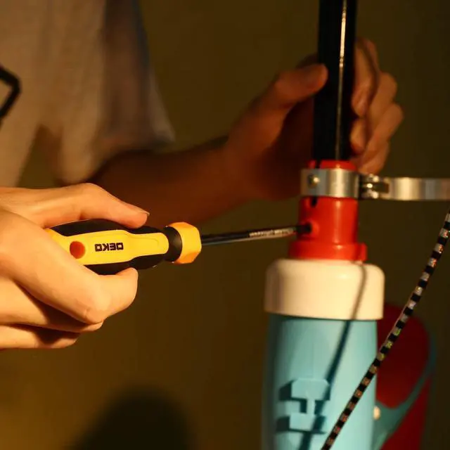 Alt view image 6 of 7 - DEKOPRO 158 Piece Tool Set-General Household Hand Tool Kit,Auto Repair Tool Set, with Plastic Toolbox Storage Case