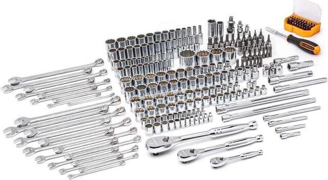 Alt view image 3 of 7 - GEARWRENCH 243 Pc. 12 Pt. Mechanics Tool Set in 3 Drawer Storage Box - 80972