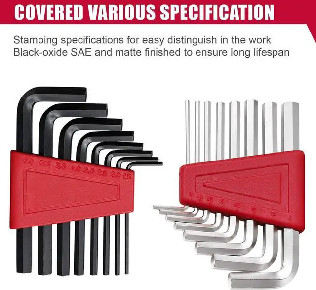 Alt view image 7 of 7 - Eastvolt 128-Piece Home Repair Tool Set, Tool Sets for Homeowners, General Household Hand Tool Set with Storage Toolbox, EVHT12801, Black + Red (ASK01)