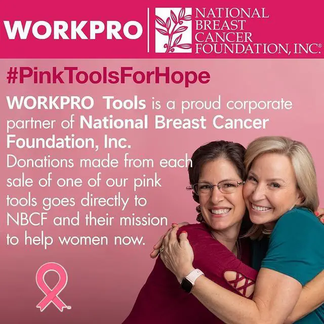 Alt view image 2 of 7 - WORKPRO Pink Cordless Drill Driver Set, 12V Electric Screwdriver Driver Tool Kit, 3/8" Keyless Chuck, Charger and Storage Bag Included - Pink Ribbon