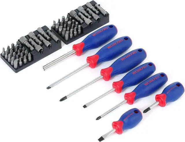 Alt view image 3 of 7 - WORKPRO Home Tool Kit, 322PCS Home Repair Hand Tool Kit Basic Household Tool Set with Carrying Bag