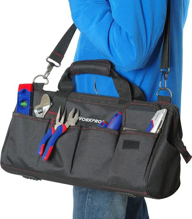 Alt view image 7 of 7 - WORKPRO Home Tool Kit, 322PCS Home Repair Hand Tool Kit Basic Household Tool Set with Carrying Bag