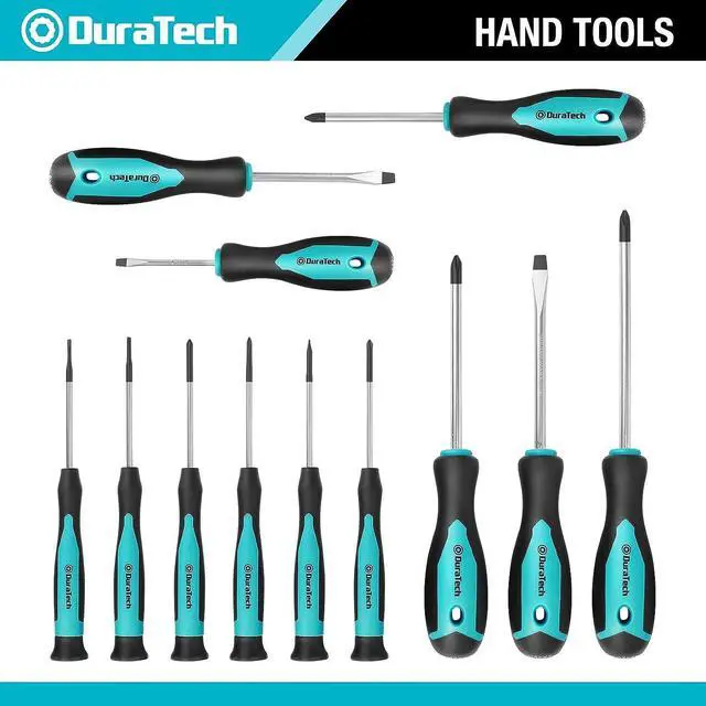 Alt view image 3 of 7 - DURATECH 269-Piece Socket Wrench and Home Repair Hand Tool Kit- Daily Use Mechanics Hand Tool Kit with Wide Open Mouth Tool Bag