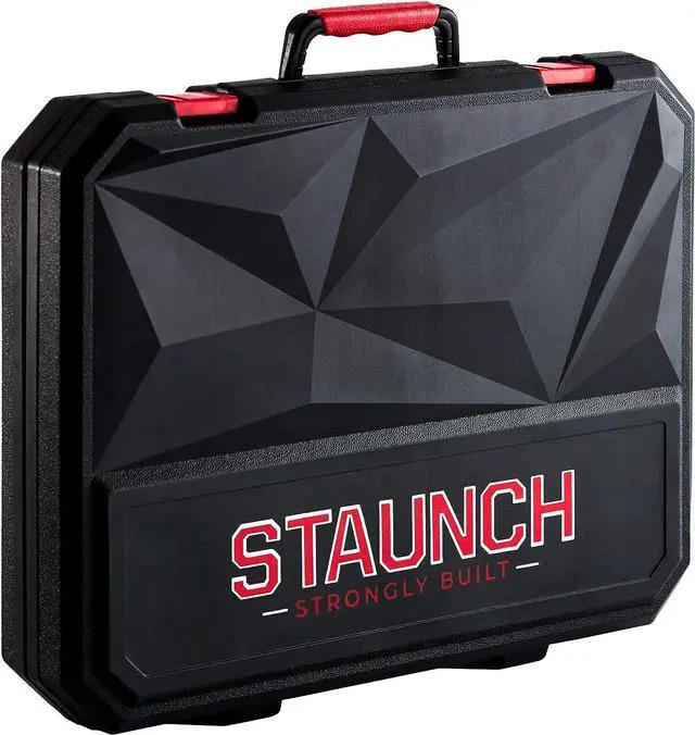 Alt view image 3 of 7 - Tool Kit | Staunch 200 Piece Home and Office Tool Set | Complete Starter Tool Kit Set & Organiser Tool Box With Tools Included | General Household Tool Kits For Home With DIY Tools In Tool Case