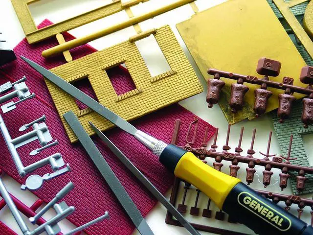 Alt view image 2 of 5 - General Tools 707475 Swiss Pattern Needle File Set, 12-Piece, Black, Set of 12 and Handle