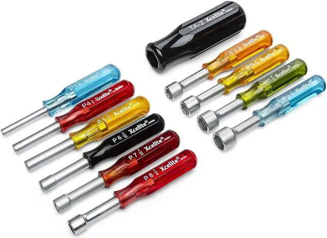 Alt view image 2 of 7 - Xcelite PS120 11 Piece Compact Convertible Nutdriver Set