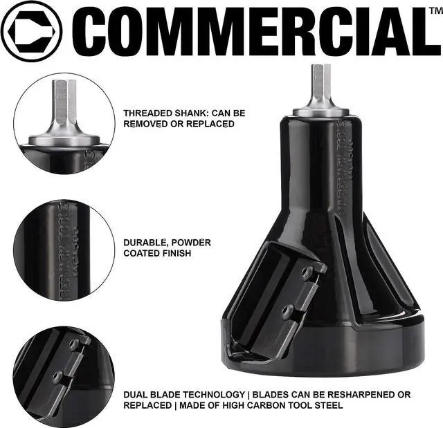 Alt view image 2 of 4 - Lumberjack Tools 1-1/2" Commercial Beginner's Kit (CSBK1) , Black
