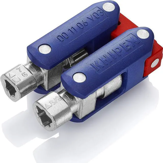 Main image of KNIPEX Tools - Control Cabinet Key Double-Joint (001106V03)