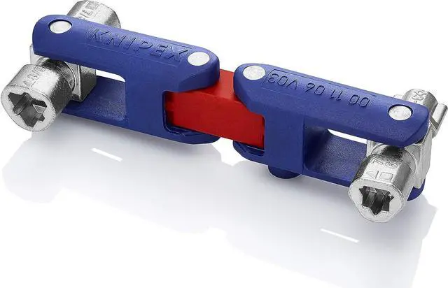 Alt view image 4 of 7 - KNIPEX Tools - Control Cabinet Key Double-Joint (001106V03)