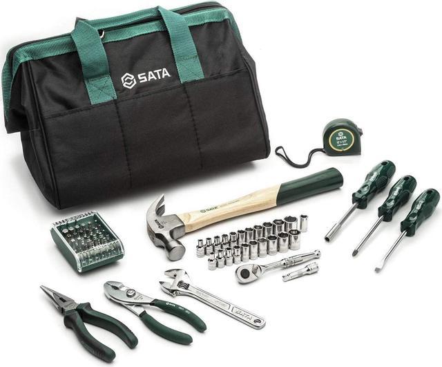 SATA 62 Piece General Purpose SAE and Metric Mechanics Tool Set