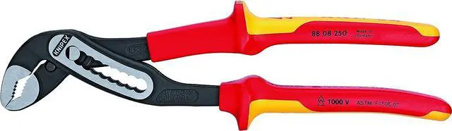 Alt view image 2 of 6 - Knipex 989830US 10 -Piece 1000V Insulated Pliers, Cutters, and Screwdriver Industrial Tool Set