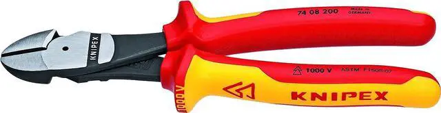 Alt view image 3 of 6 - Knipex 989830US 10 -Piece 1000V Insulated Pliers, Cutters, and Screwdriver Industrial Tool Set