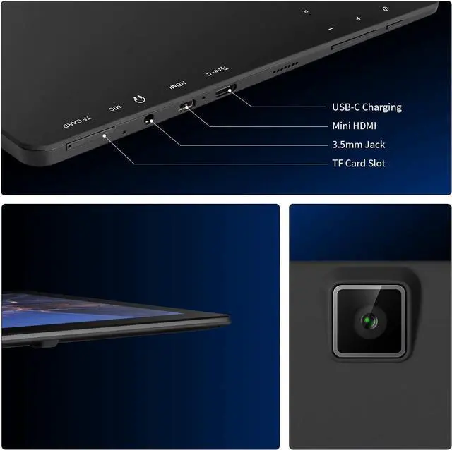 Alt view image 6 of 7 - Standalone Drawing Tablet with No Computer Needed, 10 inch Drawing Tablet with Screen, Sensitive Pen, FHD Display, Android 12 for Digital Drawing, Note Taking for Digital Art