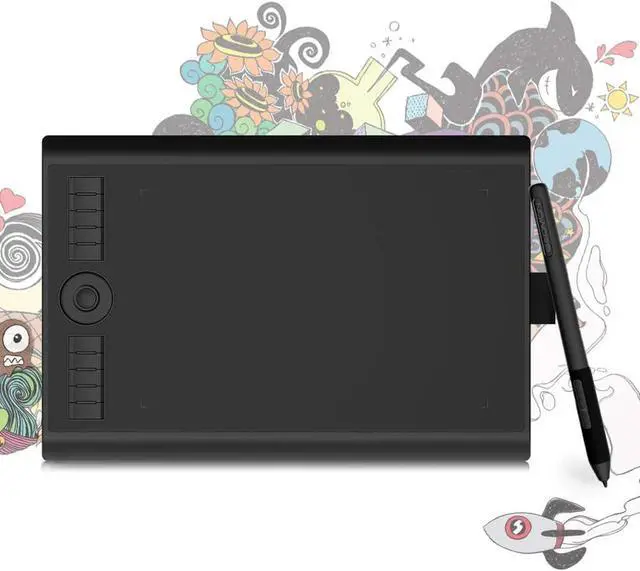 Main image of Drawing Tablet GAOMON M10K PRO 10 x 6.25 inches Large Graphic Tablet, Digital Art Tablet Supports Tilt & Radial Function with 10 Shortcut Keys, Battery-Free Stylus, Work with Mac, Windows & Android
