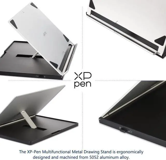 Alt view image 7 of 7 - XPPen Drawing Tablet Stand AC18 Multifunctional Metal Drawing Pen Tablet Stand for Pen Display Drawing Graphic Monitor Prevented Skidding Stander Holder