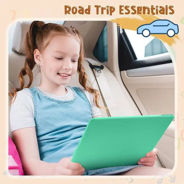 Alt view image 5 of 7 - Kidopire LCD Writing Tablet for Kids, 15 Inch Large Screen Doodle Board Drawing Writing Tablet Board, Educational Toddler Toys Birthday Gift School Office Notes for 3-12+ Year Old Girls Boys, Green