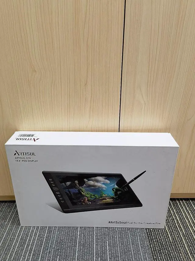 Alt view image 7 of 7 - Artisul D16 15.6 Inch Drawing Tablet with Screen IPS Graphics Drawing Monitor Full Laminated Pen Display Battery-Free Stylus 8192 Levels Pressure Sensitive 7 Shortcut Keys A Dial for Windows, Mac