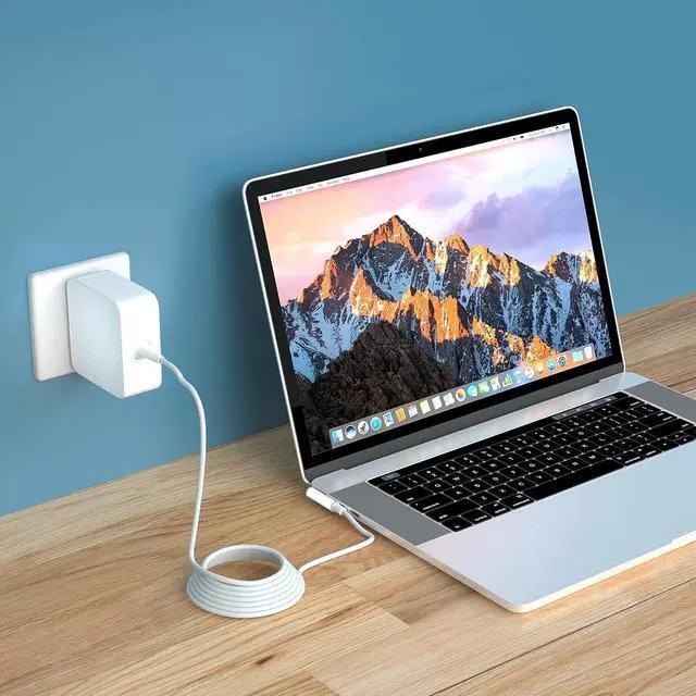 Alt view image 2 of 6 - 60W Mac Book Pro Charger - Replacement Power Adapter L-Tip Mac Book Pro 13 Inch Mid 2012 and Before 2012 Compatible with Mac Book(2009-2012) Old Mac Book Pro 16.5V