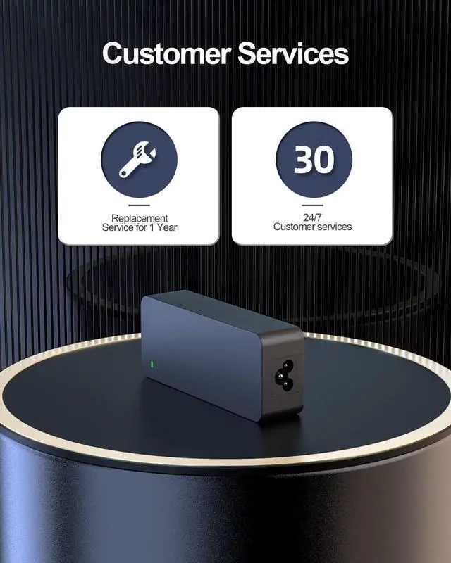 Alt view image 6 of 7 - 90W Charger Fit for Dell Latitude 5310 5410 5510 5501 5401 5511 5411 2 in 1 P96G P97G P98G P80F PA-10 La90pm111 Laptop Power Adapter Cord Supply