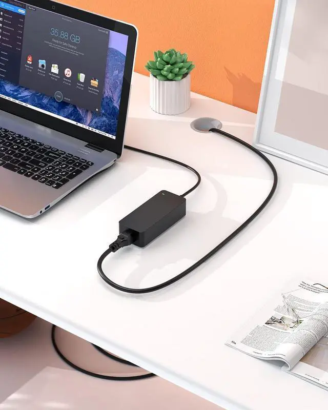 Alt view image 7 of 7 - 90W AC Charger Fit for Dell Inspiron M431R 5435 M531R 5535 M731R 5735 Laptop Power Supply Adapter Cord