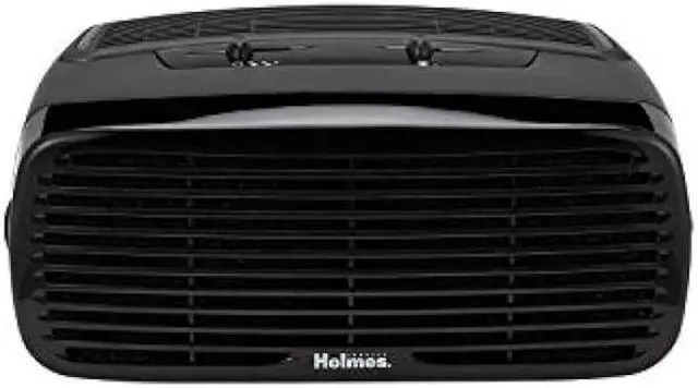 Alt view image 3 of 6 - Holmes Desktop HEPA-Type , 3 Speeds plus Optional Ionizer small Air Purifier, HAP242B-U, Black