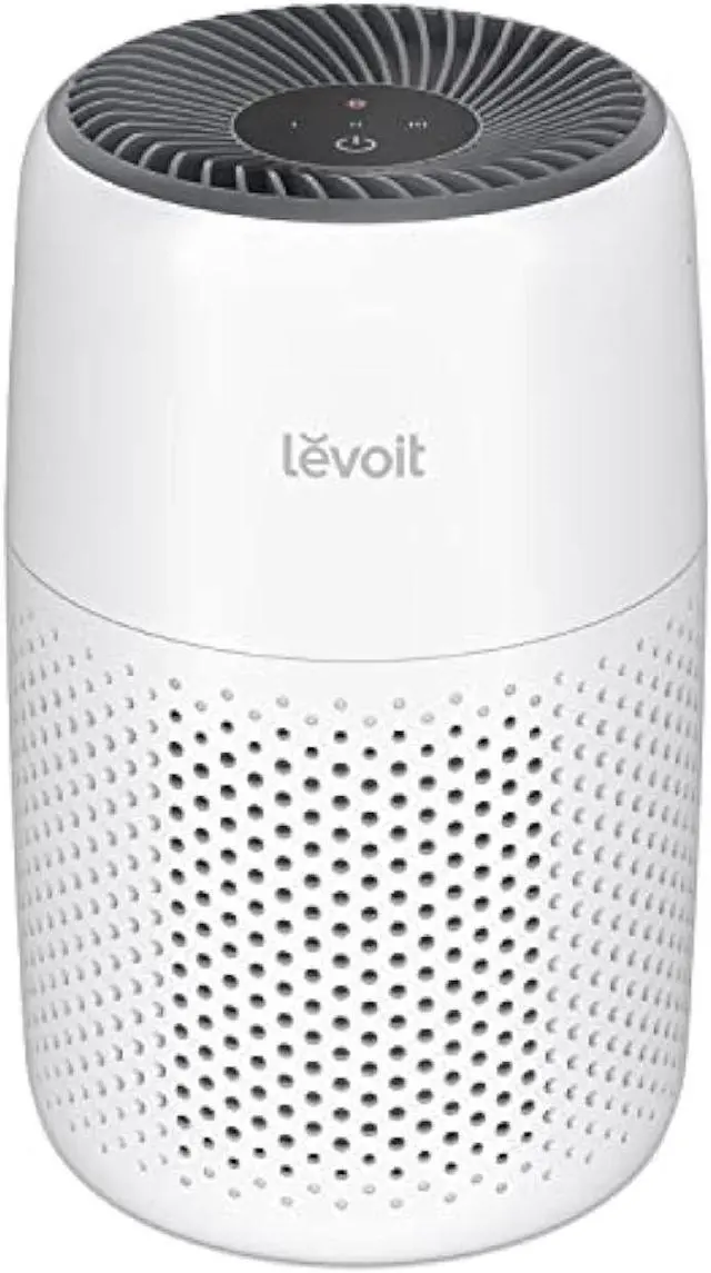 Main image of LEVOIT Air Purifiers for Bedroom Home, HEPA Filter Cleaner with Fragrance Sponge for Better Sleep, Filters Smoke, Allergies, Pet Dander, Odor, Dust, Office, Desktop, Portable, Core Mini, White