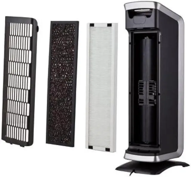 Alt view image 4 of 4 - SPT AC-2062G Tower HEPA/VOC Air Cleaner with ionizer