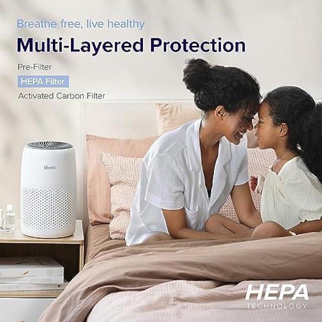 LEVOIT Air Purifiers for Bedroom Home, HEPA Filter Cleaner with Fragrance factory Sponge