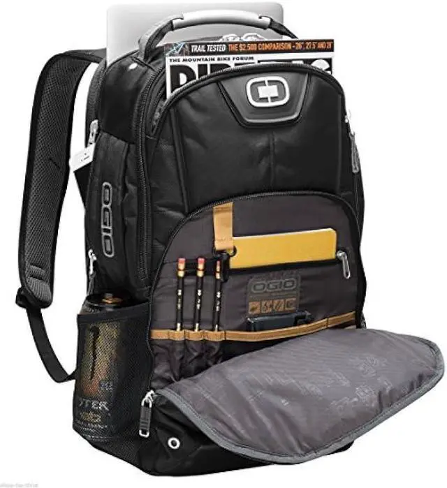 Alt view image 3 of 5 - OGIO Axle 17 Laptop Backpack, Black, 19.25 H x 13 W x 9.25 D
