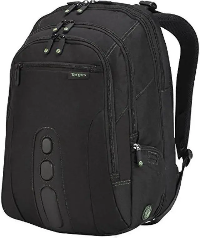 Main image of Targus Spruce EcoSmart Travel Laptop Backpack for 17 inch Laptops, TSA-Friendly Carry On Backpack Laptop Bag for Work and Travel, Black (TBB019US)